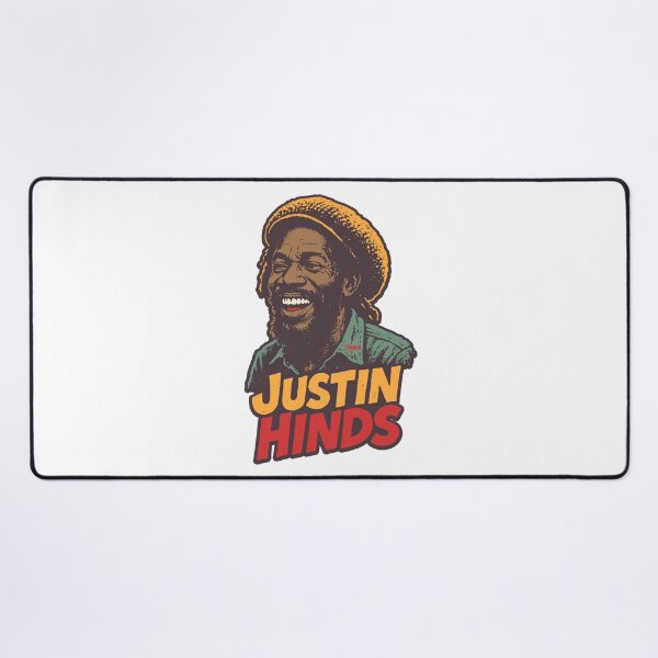 Item preview, Justin Hinds Stencil Portrait designed and sold by Boogosh.