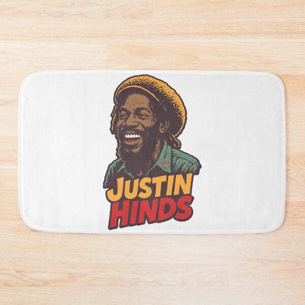 Item preview, Justin Hinds Stencil Portrait designed and sold by Boogosh.