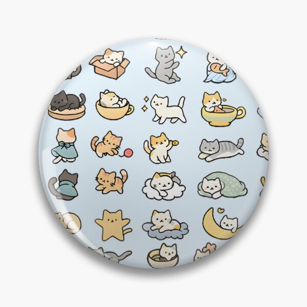 Item preview, Cute Kawaii Cozy, Playful & Aesthetic Cats designed and sold by DanjerBoi.