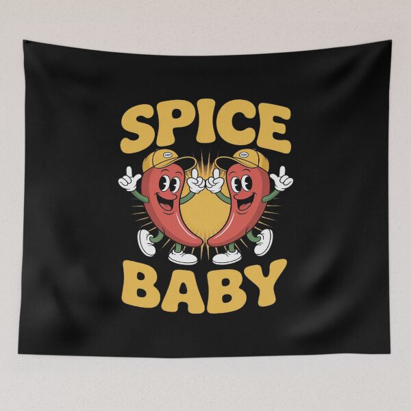 Item preview, Spice Spice Baby Retro Chili Pepper Cooking designed and sold by NetoGalaxy.