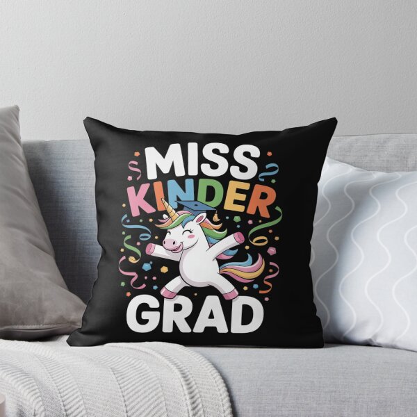 Item preview, Miss Kinder Grad Kindergarten Graduation Unicorn designed and sold by RoyTill0Art.