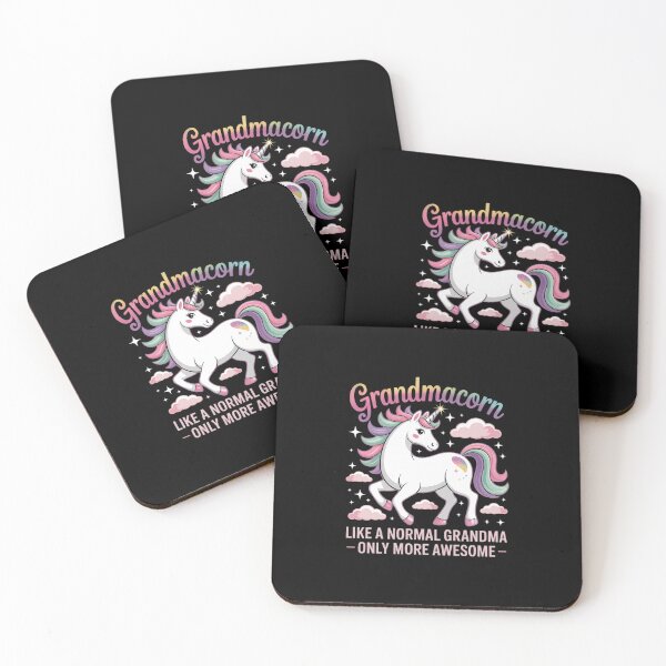 Item preview, Grandmacorn Like A Normal Grandma Only More Awesome Unicorn 1 designed and sold by RuthGAArt.