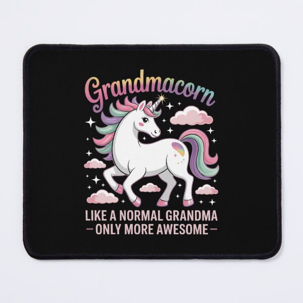 Item preview, Grandmacorn Like A Normal Grandma Only More Awesome Unicorn 1 designed and sold by RuthGAArt.