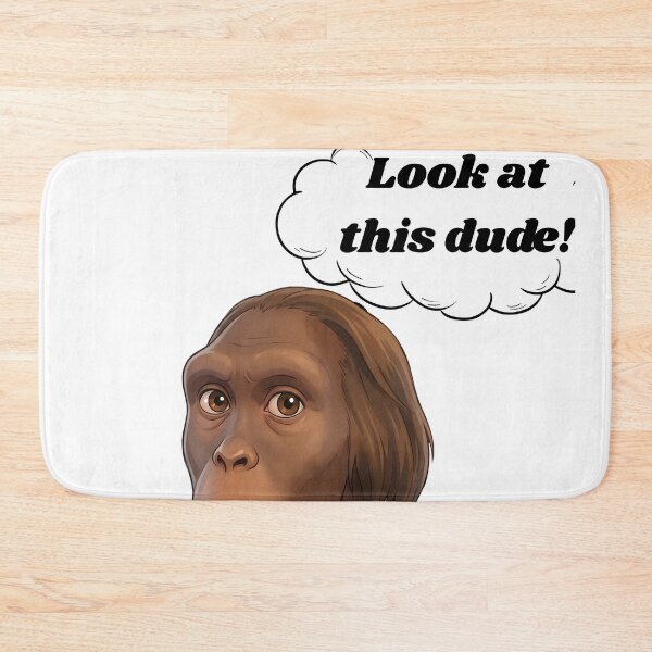 Item preview, Look at This Dude! Funny Caveman Meme designed and sold by Vicksin ⭐⭐⭐⭐⭐.
