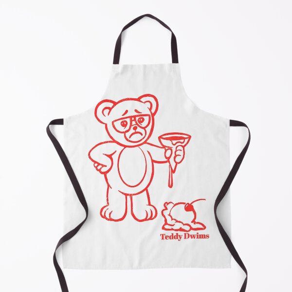 Item preview, Teddy swims - vintage style designed and sold by johncaseyart.
