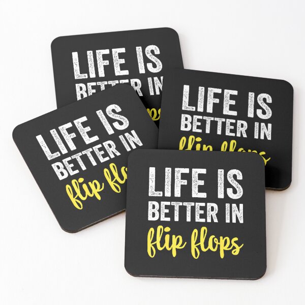Item preview, Life Is Better In Flip Flops Muscle Tank Fitness Gym Workout designed and sold by ToriCarylon.
