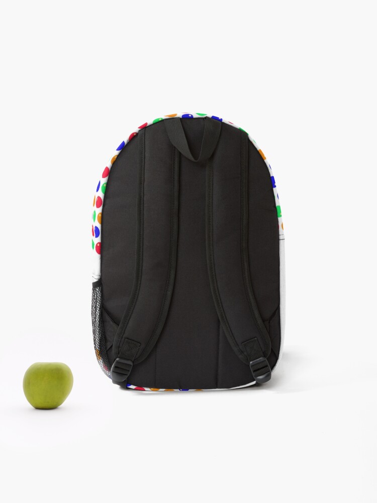 Thumbnail 2 of 3, Backpack, Multicolored Rhinestone Uganda designed and sold by TheIconSmith.