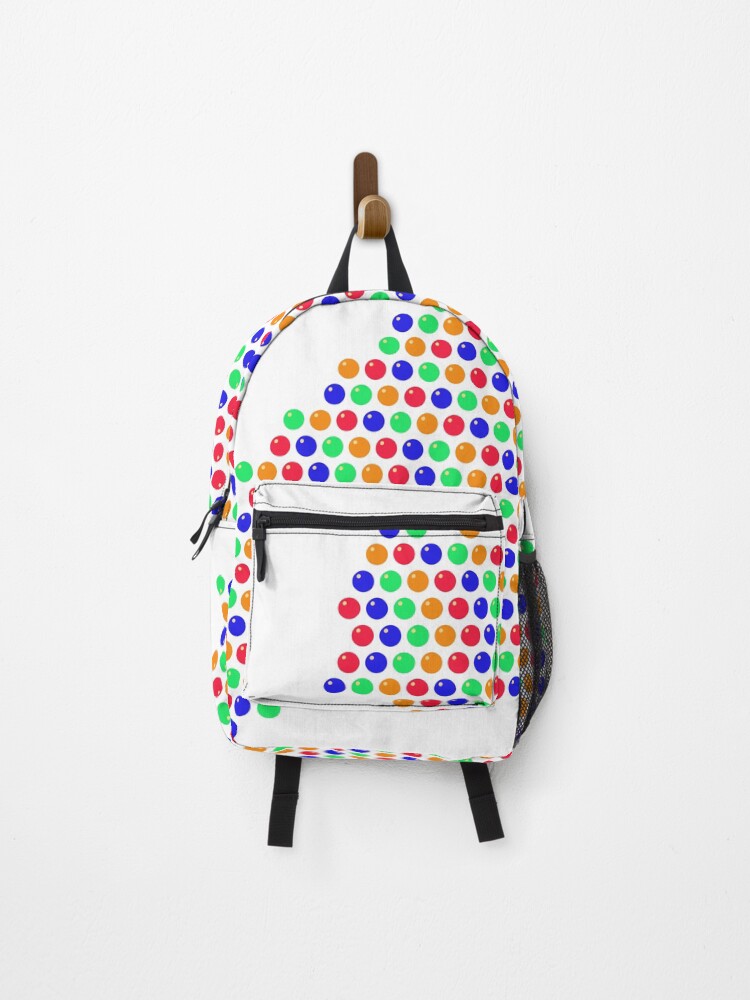 Thumbnail 1 of 3, Backpack, Multicolored Rhinestone Uganda designed and sold by TheIconSmith.