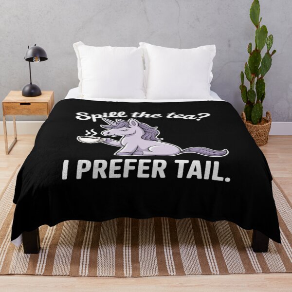 Item preview, Spill the Tea I Prefer Tail Horse Humor designed and sold by SnackPAC.