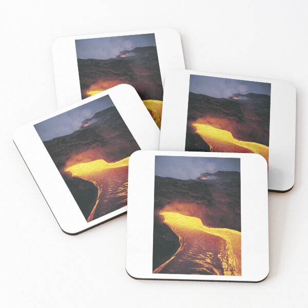 Item preview, Volcanic Lava Flow Photographic Print designed and sold by Mother-Nature65.