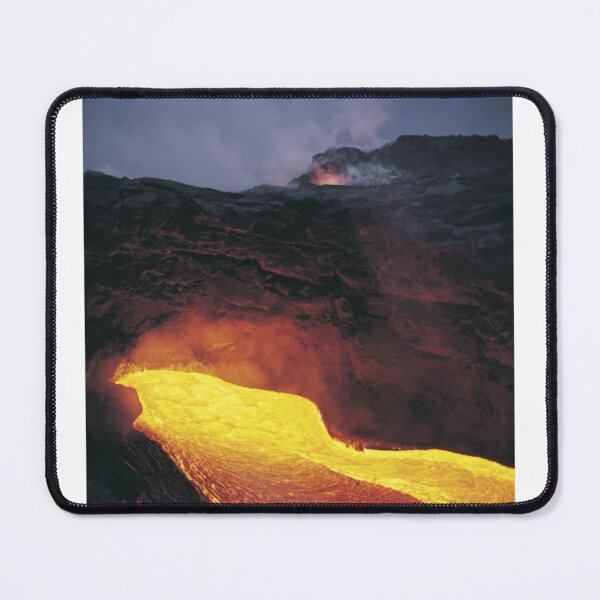 Item preview, Volcanic Lava Flow Photographic Print designed and sold by Mother-Nature65.