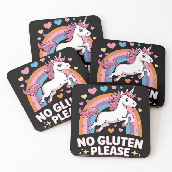 Item preview, No Gluten Please Unicorn Celiac Disease Awareness Month designed and sold by RoyTill0Art.