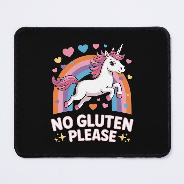 Item preview, No Gluten Please Unicorn Celiac Disease Awareness Month designed and sold by RoyTill0Art.