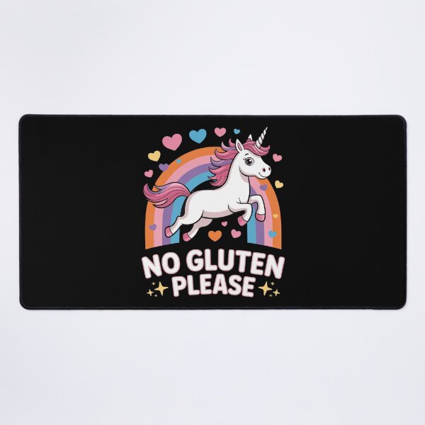 Item preview, No Gluten Please Unicorn Celiac Disease Awareness Month designed and sold by RoyTill0Art.