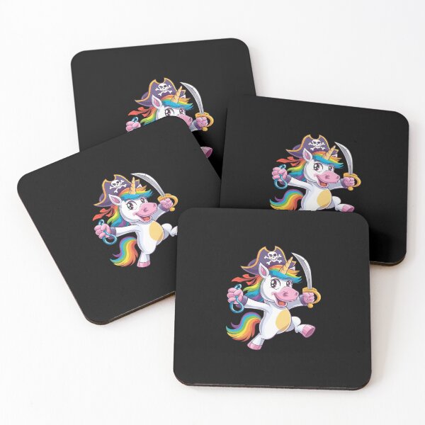 Item preview, Halloween Dabbing Cute Pirate Unicorn Apparel Kids Girls designed and sold by RuthGAArt.