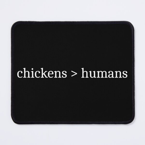 Item preview, Chickens > Humans designed and sold by Sleepy Cat Design.
