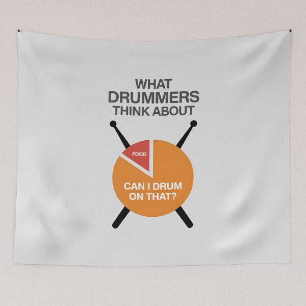 Item preview, What Drummers Think About designed and sold by AniArtPL.