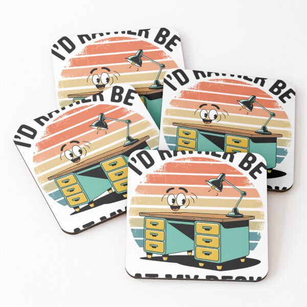 Item preview, I'D Rather Be At My Desk Receptionist Reception Secretary designed and sold by VySbVsKhoang.