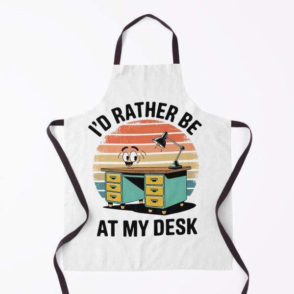 Item preview, I'D Rather Be At My Desk Receptionist Reception Secretary designed and sold by VySbVsKhoang.