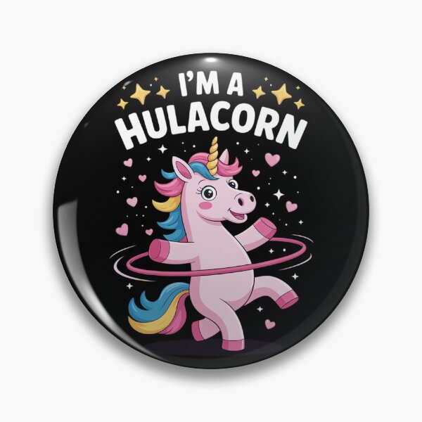 Item preview, Hulacorn Unicorn Hula Sport Hoop Dance Fitness designed and sold by RuthGAArt.