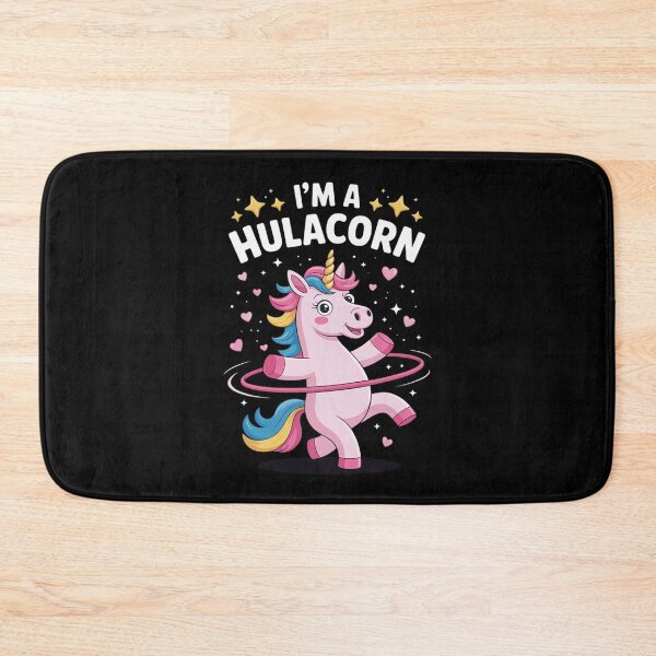 Item preview, Hulacorn Unicorn Hula Sport Hoop Dance Fitness designed and sold by RuthGAArt.