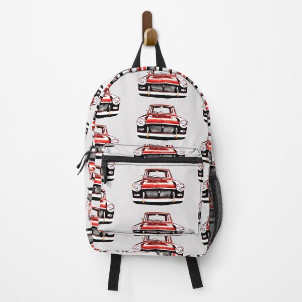 Item preview, Triumph Herald classic 1960s British car bold red designed and sold by soitwouldseem.