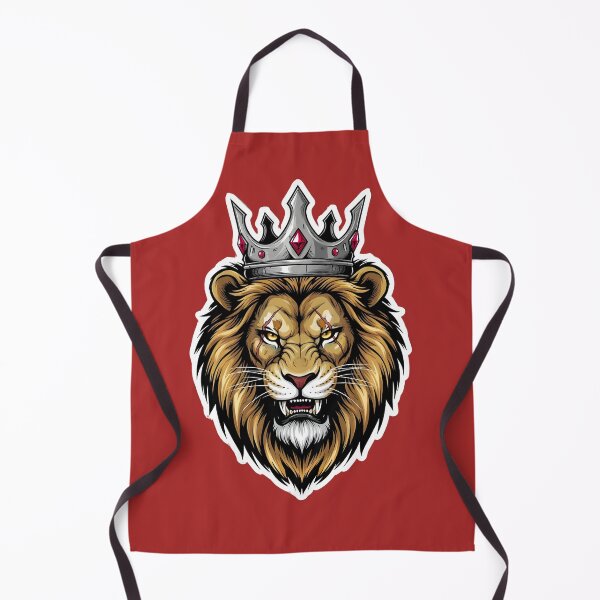 Item preview, A WOUNDED AND ANGRY LION WITH THE CROWN designed and sold by infinitearte.