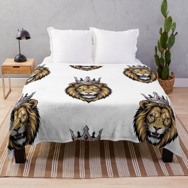 Item preview, A WOUNDED AND ANGRY LION WITH THE CROWN designed and sold by infinitearte.