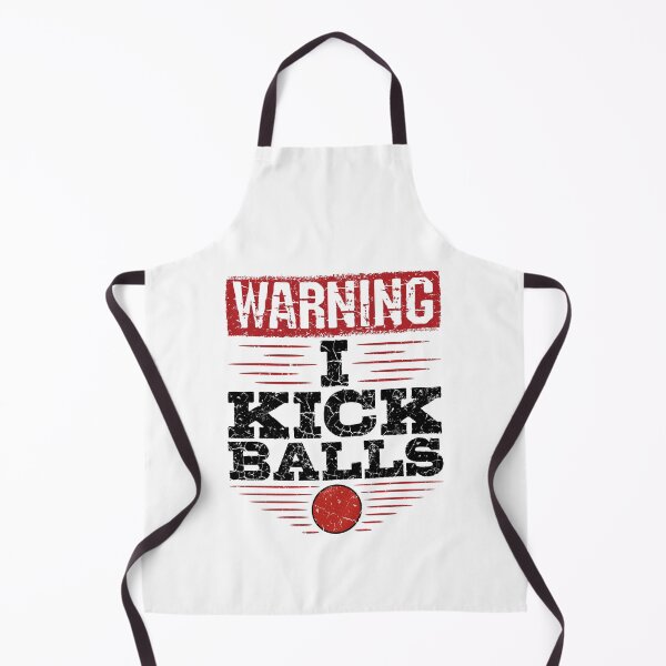 Item preview, Funny Kickball Warning I Kick Balls designed and sold by jaygo.