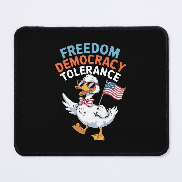 Item preview, Democracy Tolerance Anti Trump July Four Independence Day  designed and sold by CombatTask.