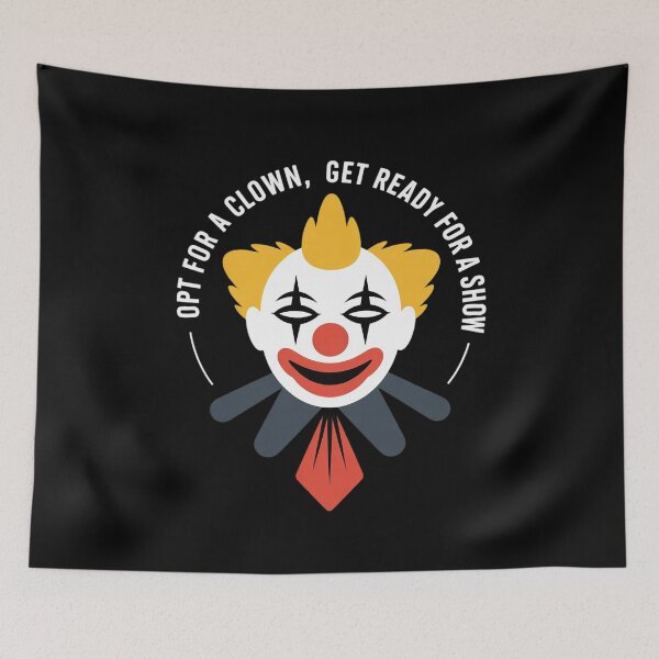 Item preview, Donald Trump Clown US Election Anti Trump  designed and sold by PowAcademy.