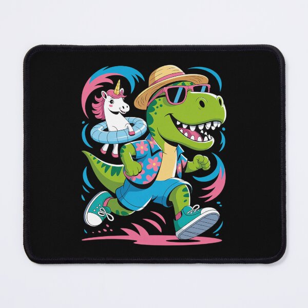 Item preview, Pool Party Dinosaur Unicorn Float Summer designed and sold by RoyTill0Art.