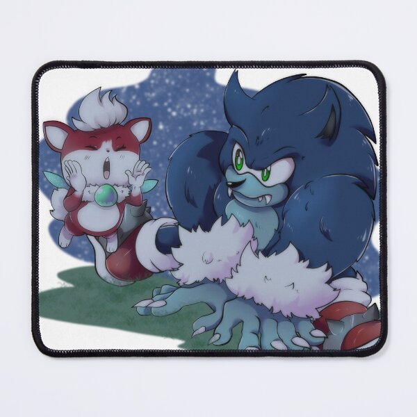 Item preview, Sonic the Werehog and Chip designed and sold by Anthos Art.