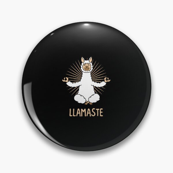 Item preview, Yoga Llama Llamaste Alpaca Lover Yogi Teacher designed and sold by LorraineRita.