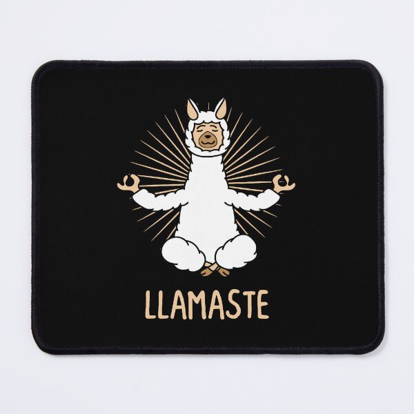 Item preview, Yoga Llama Llamaste Alpaca Lover Yogi Teacher designed and sold by LorraineRita.