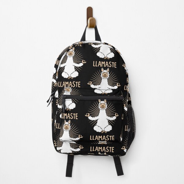 Item preview, Yoga Llama Llamaste Alpaca Lover Yogi Teacher designed and sold by LorraineRita.