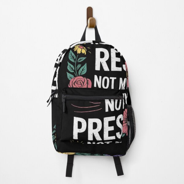 Item preview, Floral Resist Not My President Anti-Trump designed and sold by CombatTask.
