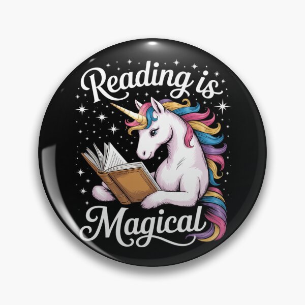 Item preview, Reading is Magical Unicorn Book Lover Fantasy Kids designed and sold by RoyTill0Art.