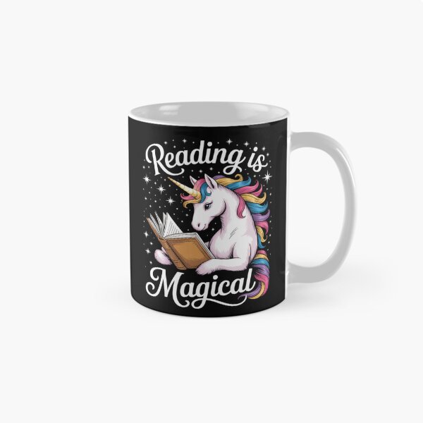 Item preview, Reading is Magical Unicorn Book Lover Fantasy Kids designed and sold by RoyTill0Art.