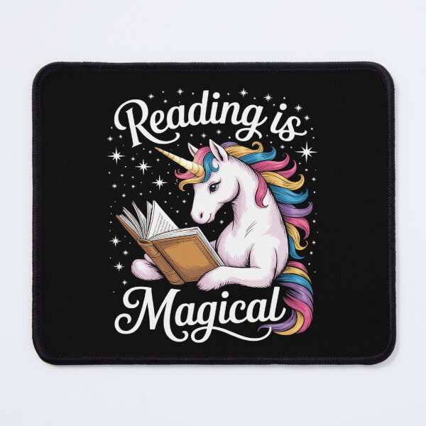 Item preview, Reading is Magical Unicorn Book Lover Fantasy Kids designed and sold by RoyTill0Art.