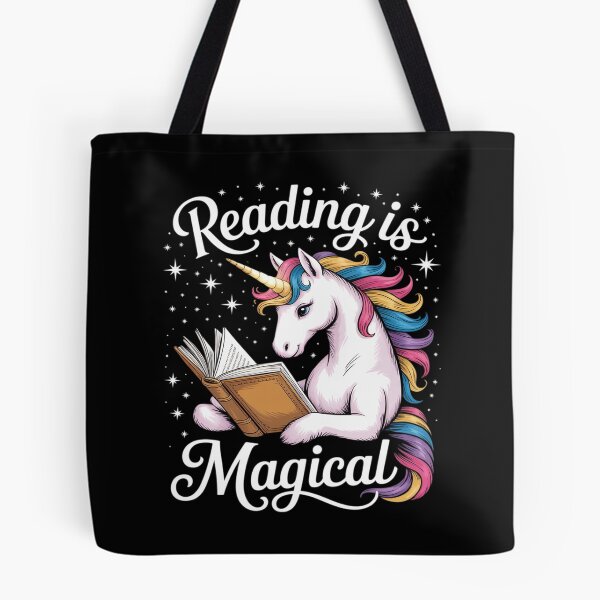Item preview, Reading is Magical Unicorn Book Lover Fantasy Kids designed and sold by RoyTill0Art.