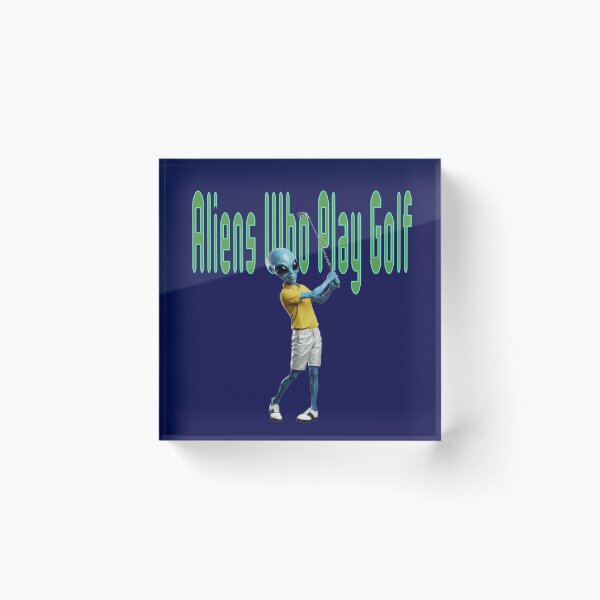 Item preview, Aliens Who Play Golf designed and sold by Fragmented Murmurings.
