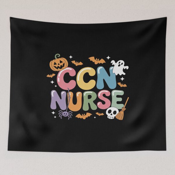 Item preview, Spooky CCN Nurse Life Ghost Halloween Costume Scary Pumpkin designed and sold by DetroitMug.