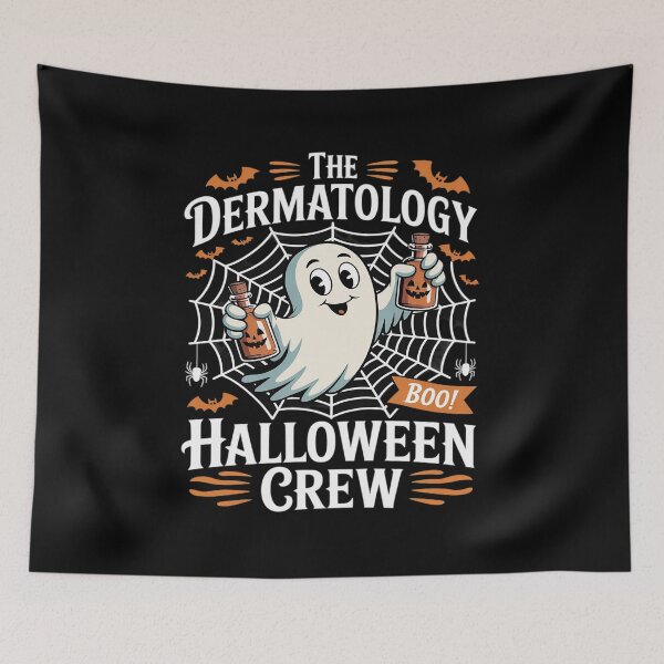 Item preview, Spooky Dermatology Halloween Crew Esthetician Cosmetology designed and sold by DetroitMug.