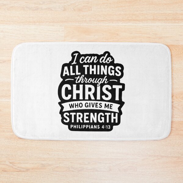 Item preview, Philippians 4:13 I can do all things through Christ who gives me strength designed and sold by plushism.