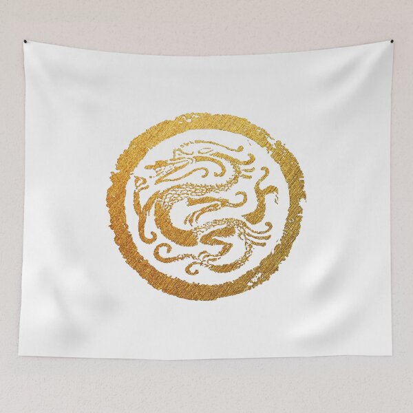 Item preview, Azure Dragon in Gold designed and sold by Takeda-art.