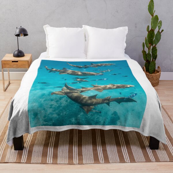 Item preview, A Shiver Of Sharks Photographic Print designed and sold by Mother-Nature65.