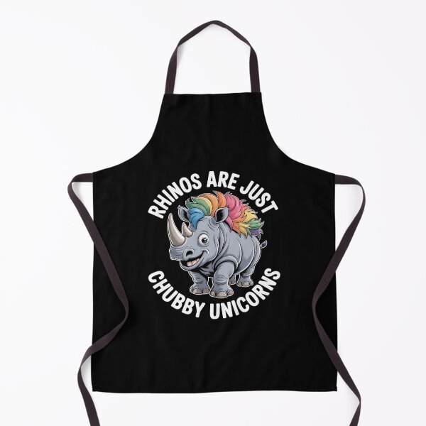 Item preview, Rhinos Are Just Chubby Unicorns Cute Rhinoceros designed and sold by RuthGAArt.