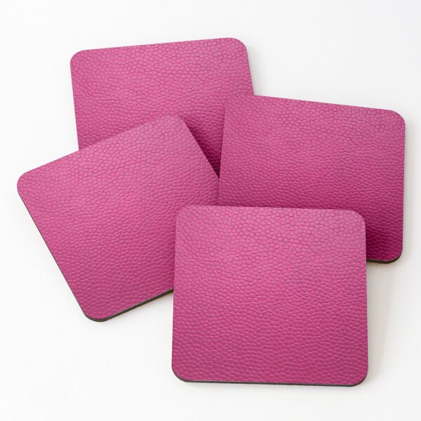 Item preview, Hot Pink Leather Texture - Vibrant Magenta Pebbled Background designed and sold by ConfuseLab Shop.