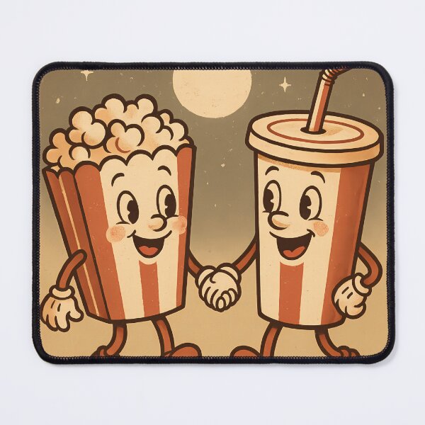 Item preview, Vintage Movie Theater Snacks Gang Cinema movie film designed and sold by Cine8.